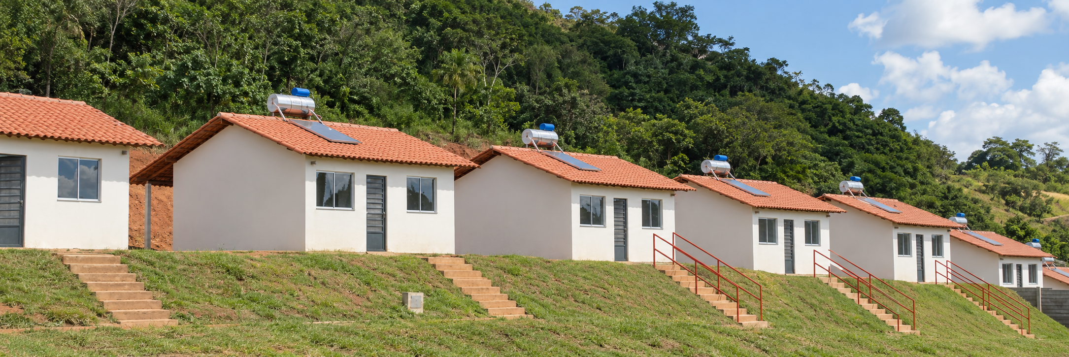 Residencial Santa Edwiges — casas construídas em Itaúna, Minas Gerais